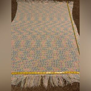 Chrochet baby blanket.